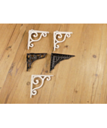 4 Antique Style Shelf Brackets Wall Moun Cast Iron Corbels SMALL **READ** - $429.52 MXN
