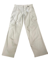 NWT EMPORIO ARMANI 50/14 cargo pants trousers slacks khaki stone knee seams - £132.61 GBP