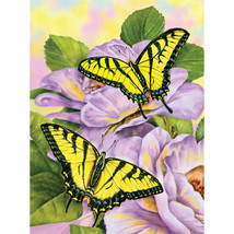 Junior Small Paint By Number Kit 8.75&quot;X11.75&quot;-Swallowtail Butterflies - £13.10 GBP