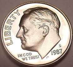 United States 1987-S Proof Roosevelt Dime See Our proof Coins - £3.34 GBP