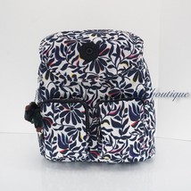 NWT Kipling KI0367 Fiona Travel Medium Backpack Polyester Floral Flourish Multi - £61.28 GBP