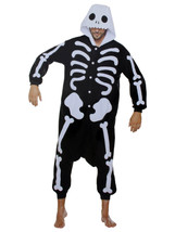 Halloween Wholesalers Scary Skeleton Costume - Black - £47.24 GBP