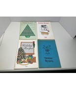 Lot Of 4 Vintage Annual Holiday Recipe Cookbooks From The Iowa Power Com... - £30.35 GBP