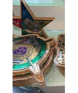 Order of the Eastern Star Wall Plaque Wood Shield Wall Plaque Office Decor - $53.90