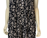 Rachel + Zoe Black and White Floral Spaghetti Strap High Low Dress Size M - $18.99