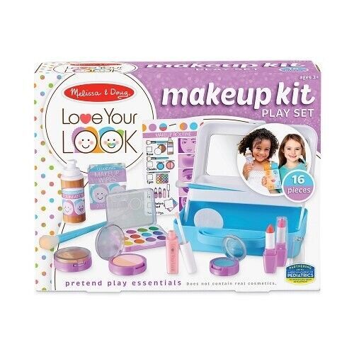 Melissa & Doug Love Your Look  Makeup Kit Play Set 16 Pieces Ages 3+ - $41.57