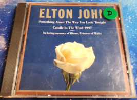 Something About the Way You Look Tonight / Candle In the Wind 1997 Elton John CD - £3.51 GBP