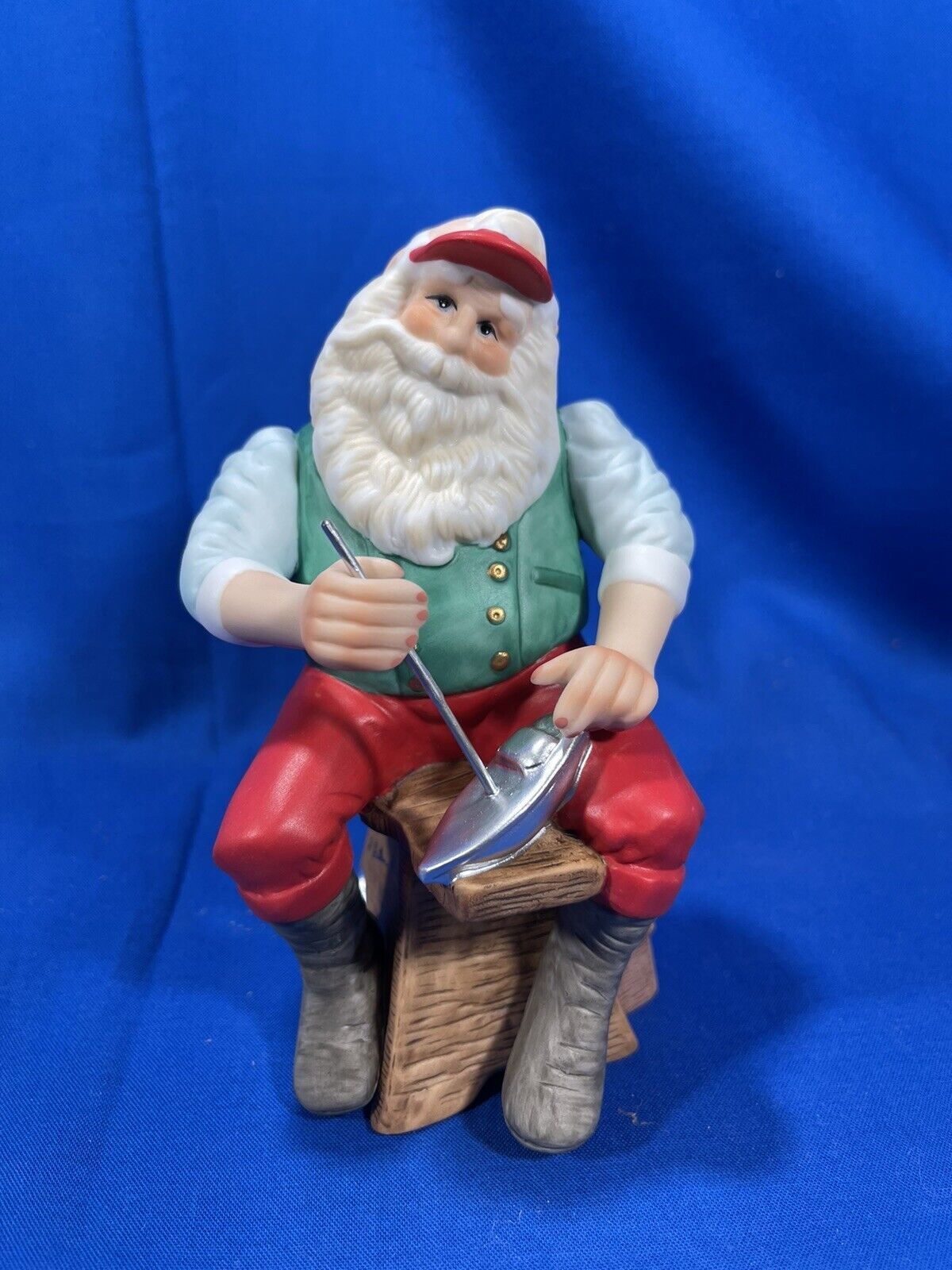 The Toymaker  Hallmark Limited Edition Figurine NOS - Sailboat From Santa - £14.57 GBP