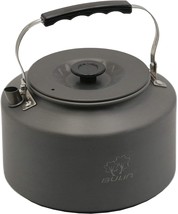 Large Outdoor Hiking Kettle Pot, Bulin 2.2L Camping Kettle Camp Tea Coffee Pot, - £31.97 GBP