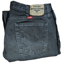 Black Wrangler Jeans Mens Size 36x34 Relaxed Fit 97601CB - £22.75 GBP