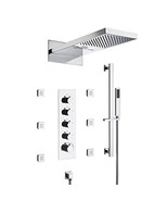 Cascada 22” Music LED shower system (Wall Mounted) with Bluetooth Speakers - $31,329.77 MXN+