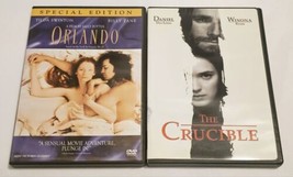 Orlando (1993) DVD &amp; The Crucible DVD  - £12.37 GBP