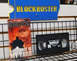 Vintage Wrestling Undertaker This Is My Yard Wcw Nwo Wwf Vhs Vcr Video Tape - £11.95 GBP