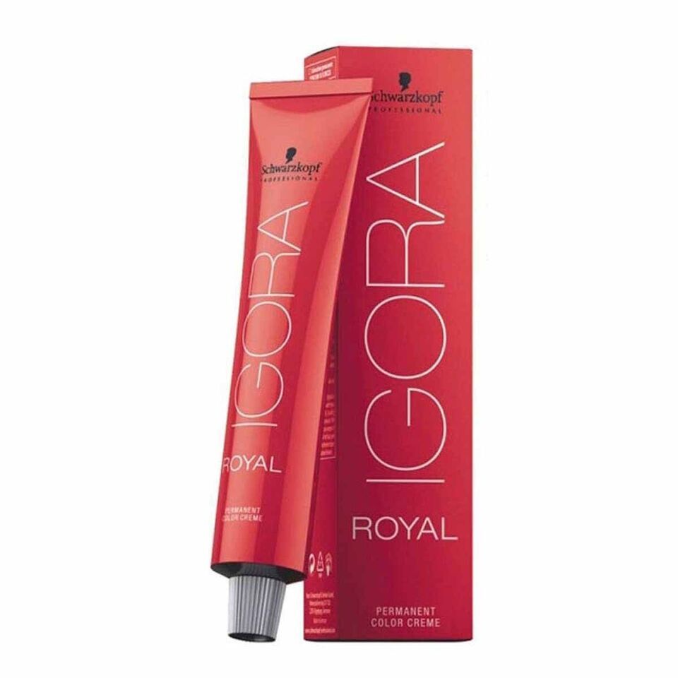 Schwarzkopf Igora Royal 7-65 Medium Blonde Chocolate Gold Permanent Colo... - $11.57