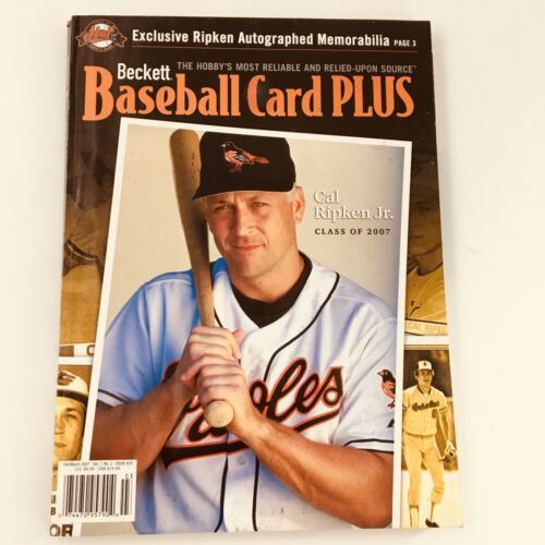 Primary image for Beckett Baseball Card Plus Magazine February March 2007 Cal Ripken Jr. Cover