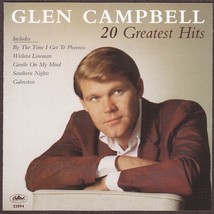 Glen Campbell CD 20 Greatest Hits - Capitol / BMG (2000) - £9.57 GBP