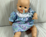You &amp; Me Cititoy 2001 Toys R Us Geoffrey vintage baby doll blue floral d... - $13.50