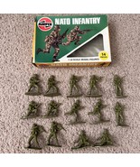 Airfix 1/32 NATO Infantry Rare Vintage Boxed 14 Pieces Figures Vintage R... - $406.53 CAD