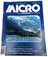 Micro the 6502 6809 Journal September 1982 - £12.61 GBP