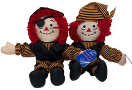 2002 Raggedy ANN &amp; ANDY Halloween Pirate Doll - 15&quot; Applause Hasbro Fall... - £36.19 GBP