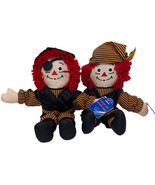 2002 Raggedy ANN &amp; ANDY Halloween Pirate Doll - 15&quot; Applause Hasbro Fall... - $46.27