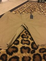 PD&amp;C Men&#39;s Casual Shorts Pockets Size 44 Khaki - $72.87 CAD