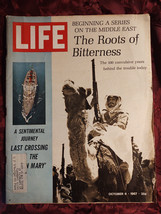 Life October 6 1967 Oct 67 The Queen Mary Middle East Sam Keeny - $7.56