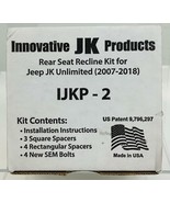 Innovative AT Products Rear Seat Recline Kit (Compatible W/Jeep Wrangler... - $797.53 MXN