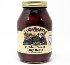 Jake &amp; Amos Pickled Sweet Tiny Beets, 2-Pack 34 oz. Jars - $32.62