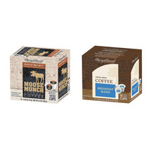 Harry &amp; David Coffee Combo, Maple Walnut, Breakfast Blend 2/18 ct boxes - £18.68 GBP