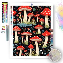 Enchanting Mushroom Meadow  - Paint by Numbers - £23.52 GBP+