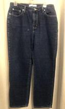 29B Tommy Hilfiger Blue Classic Fit Jeans Size 14 Logo Pockets H5594 KTY... - $9.56