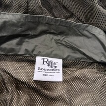 RPG Souvenirs MOUNT RUSHMORE Men's Green/Beige Full Zip Hooded Jacket Size 2XL image 3