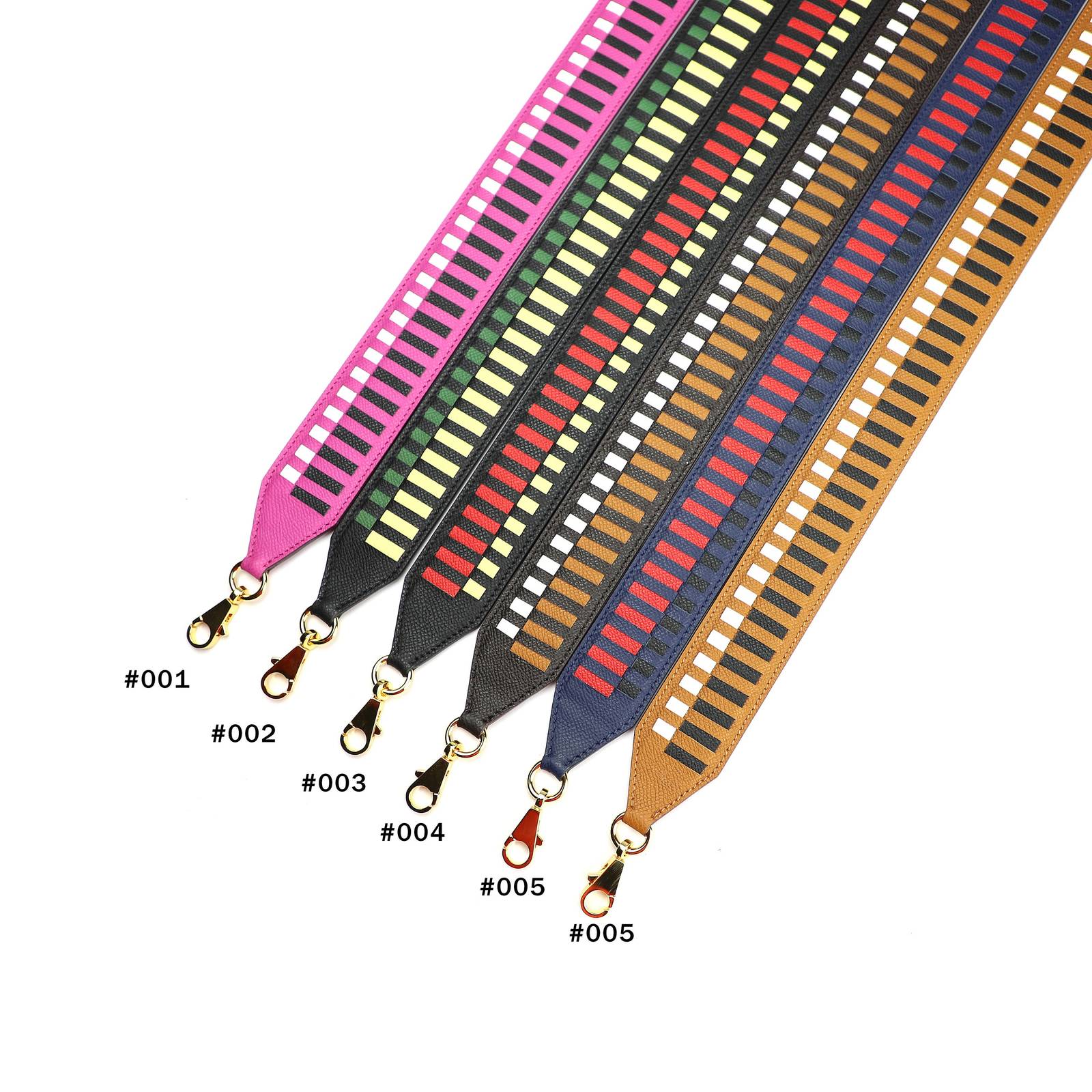 40mm handmade Leather Tressage Bag Strap,different colors areavailable,crossbody