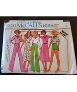 McCall&#39;s Sewing Pattern 6019 Misses Top Skirt Pants Size 10 Bust 32 1/2  - £7.44 GBP