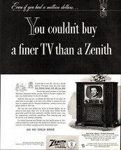 1952 Zenith: 1953 Zenith Quality TV Vintage Print Ad e3 - £19.24 GBP