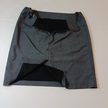 Mossimo Stretch RN#1773 Women's Gray 1/4 Zip Skirt Size 16 image 6