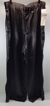L) Woman Josephine Chaus Sport Black Wide Leg Pants XL - $14.84