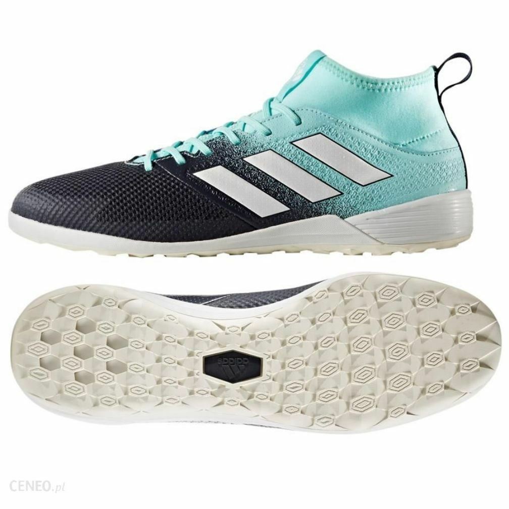 ADIDAS Ace Tango 17.3 Indoor Soccer Shoes CG3709 Energy Aqua / Legend Ink ( 13 ) - $118.77
