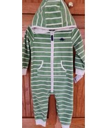 Carter&#39;s 18 Month ~ Baby ~ 1 Piece Sleeper ~ Green Striped ~ One Piece O... - €17,12 EUR