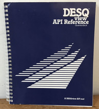 Vtg 1988 Quarterdeck DesqView API Tool Reference Computer Manual Book - $39.99