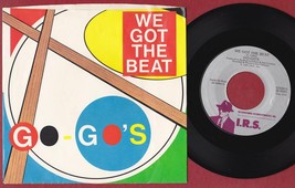 Go-Go&#39;s 45 RPM &amp; PS - We Got the Beat / Can&#39;t Stop the World (1981) - $12.25