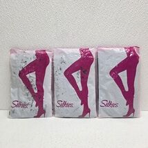 Silkies Control Top Pantyhose Size XL Queen Navy Blue 70507 Lot of 3 - $19.70