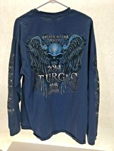 Strurgis 2014  74th Annual Size XL Black Hills Rally Men&#39;s Long Sleeve T... - £22.36 GBP