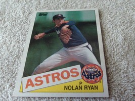 1985  TOPPS  #  760   NOLAN  RYAN    ASTROS      NM /  MINT  OR  BETTER  !! - $79.99