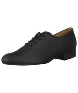 Bloch Men&#39;s Jazz Oxford Suede Sole Dance Shoe, Black, 7 Medium US - $124.74
