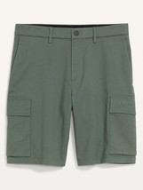 Old Navy Ultimate Tech Cargo Shorts Mens 54 Green Built in Flex Stretch NEW - £19.63 GBP