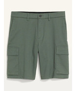 Old Navy Ultimate Tech Cargo Shorts Mens 54 Green Built in Flex Stretch NEW - £19.36 GBP