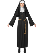 Halloween Nun Costume Women, Nun Outfit Women, Adult Halloween Costume - $743.84 MXN