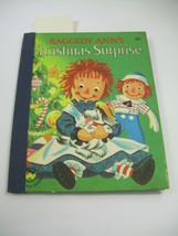 Johnny Gruelle Raggedy Ann&#39;s Christmas Surprise 1952 Lovely Charming Hb Ed Clean - £26.48 GBP